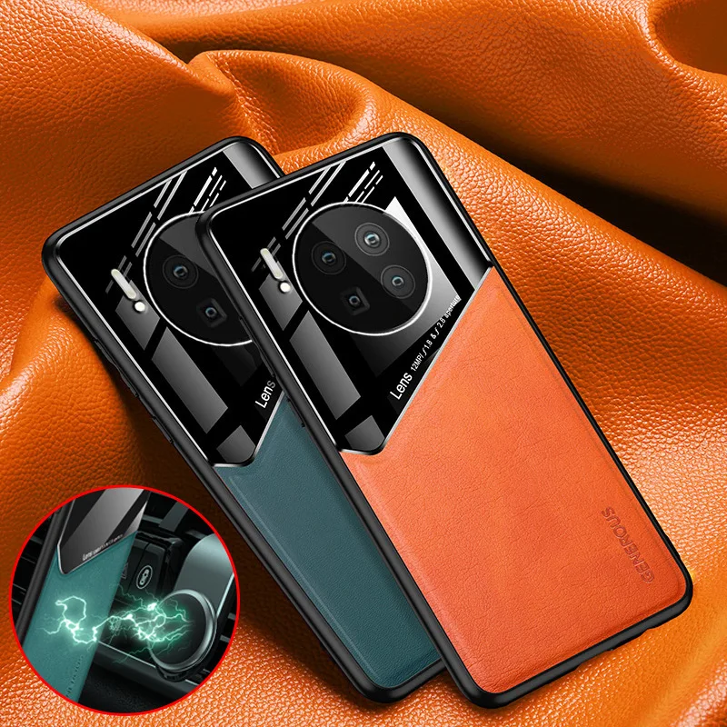 

Magnetic Back Cover For Huawei P60 Pro P50 P40 P30 Mate 50 40 Pro Plus 30 Nova 9 8 SE Honor 50 360° Full Protection Phone Case