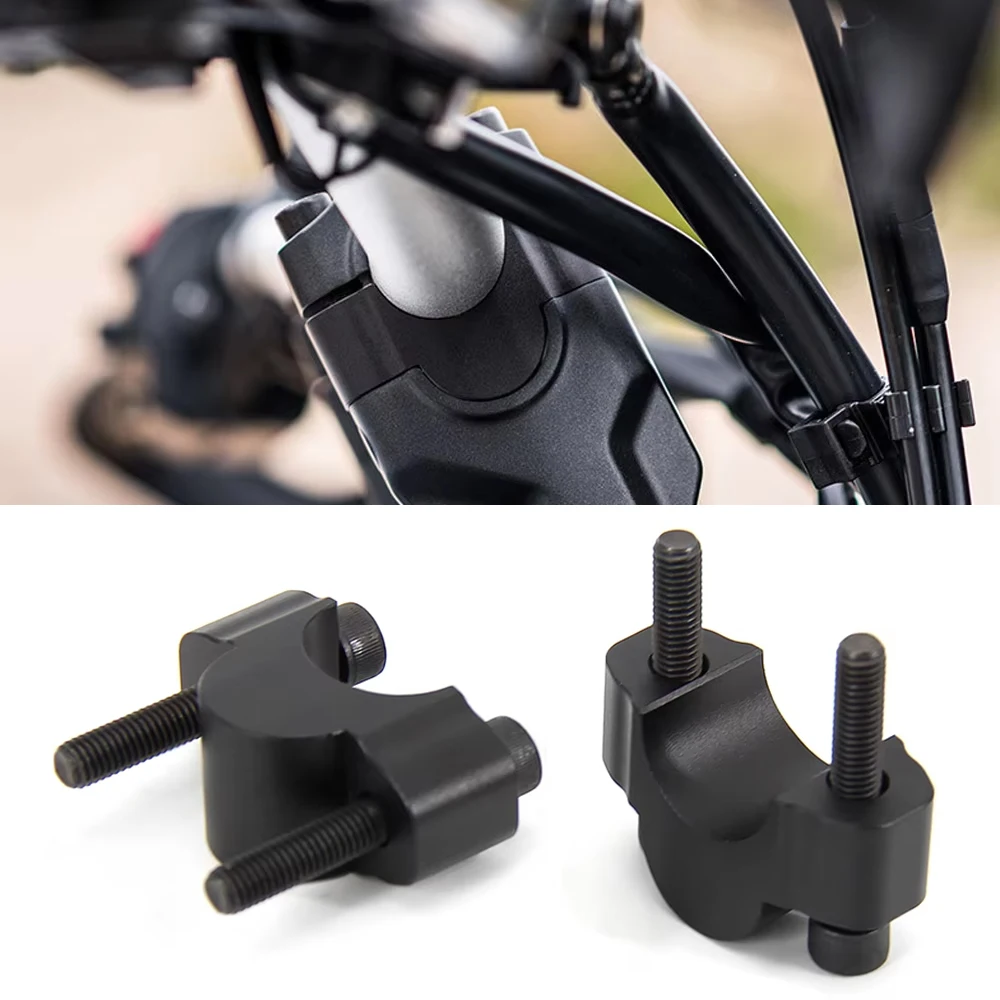 

Motorcycle Accessories Handlebar Risers Mounting Mount Riser CNC Billet Aluminum For Yamaha Tenere 700 TENERE 700 Tenere700 2019