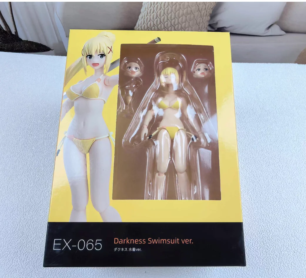 Nuovo costume da bagno Figma EX-065 Darkness ver. Action Figure Anime Action Figures Ko Modello Regali Giocattoli per bambini