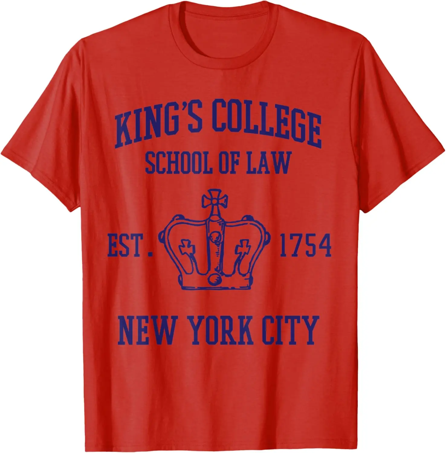 

Alexander Hamilton King's College T-Shirt 100% Cotton O-Neck Short Sleeve Summer Casual Mens T-shirt Streetwear