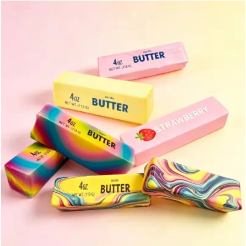 @100+Pcs Surprise Box Toys Novelty Stress Relief Assorted Squishy Figures Blind Box Fun Mystery Fidget  Stress Relief Surprise