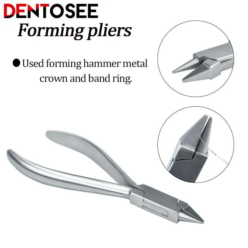 1Pc Dental Kim Wire Bending Forming Pliers Dentist Orthodontic Tools Forceps Surgical Instruments