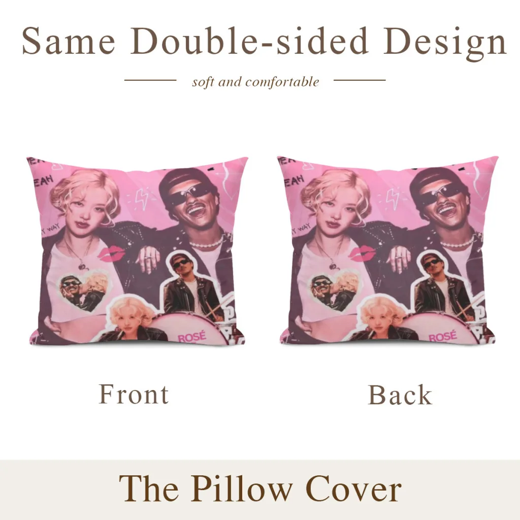 Cushion Cover  Home Decor Sofa Pillow ROSE & Bruno  APT Home Pillowcase