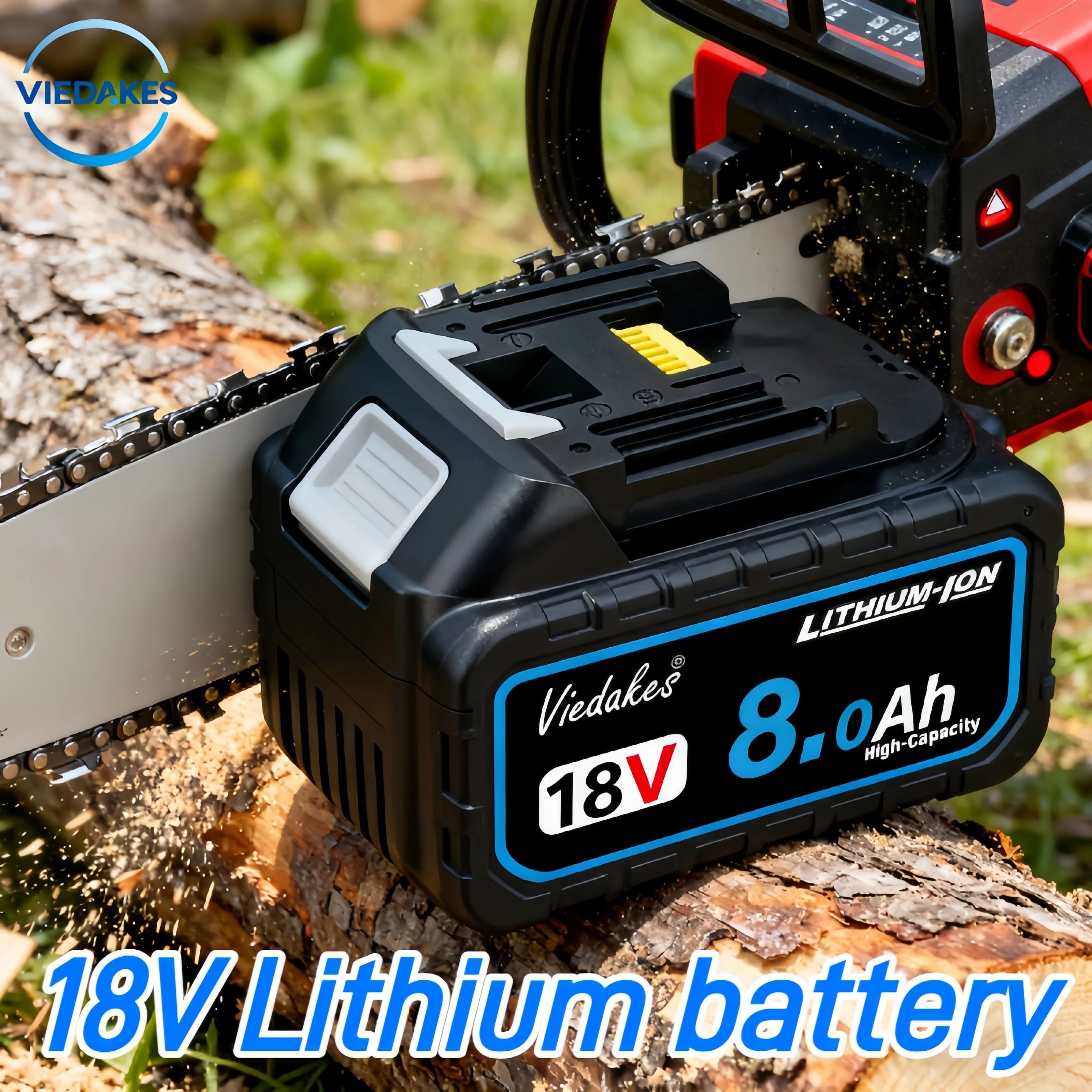100% new Viedakes for makita 18v battery 6.0Ah for Makita drill 18v LXT DTD173 DGA404 DJV182 HR140D DTW700 DDF487🔋🔋