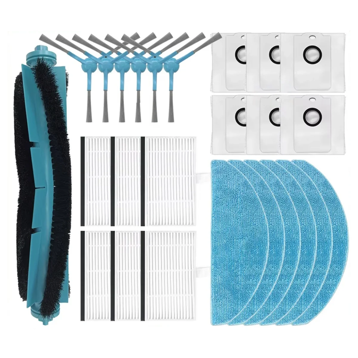 Para Conga 7490 Immortal Genesis / 8290 Immortal Ultra Power Home X-Treme Brush Mop Filtro Bolsa de polvo Accesorio de pieza_ABGP