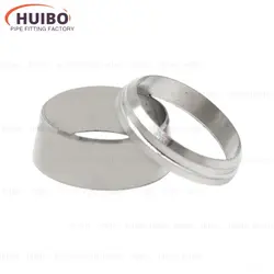 SS 304 Stainless Steel Double Ferrule Compression Fixed Clamp Pipe Ring 3mm-25mm 1/8 3/8 1/4 1/2 Tube Parts Double Ferrule Ring