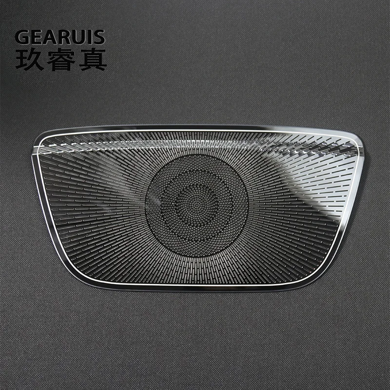 For Mercedes Benz CLA C118 W118 A Class W177 V177 Car Interior Audio Speaker Dashboard Loudspeaker decoration Cover Sticker Trim