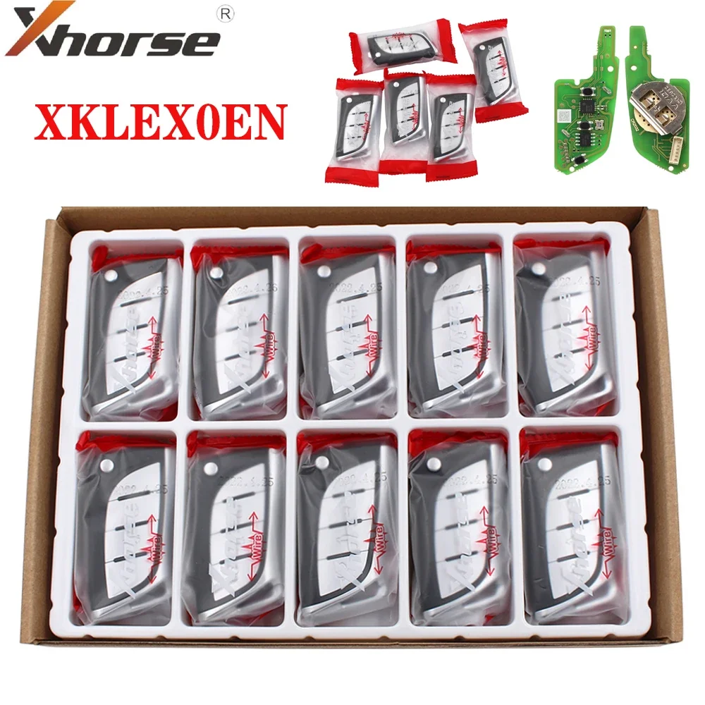 

2/5 шт. XHORSE XKLEX0EN VVDI проводной нож для дистанционного ключа для Lexus работает с инструментами VVDI VVDI2/KEY TOOL MAX PRO/мини-ключевой инструмент