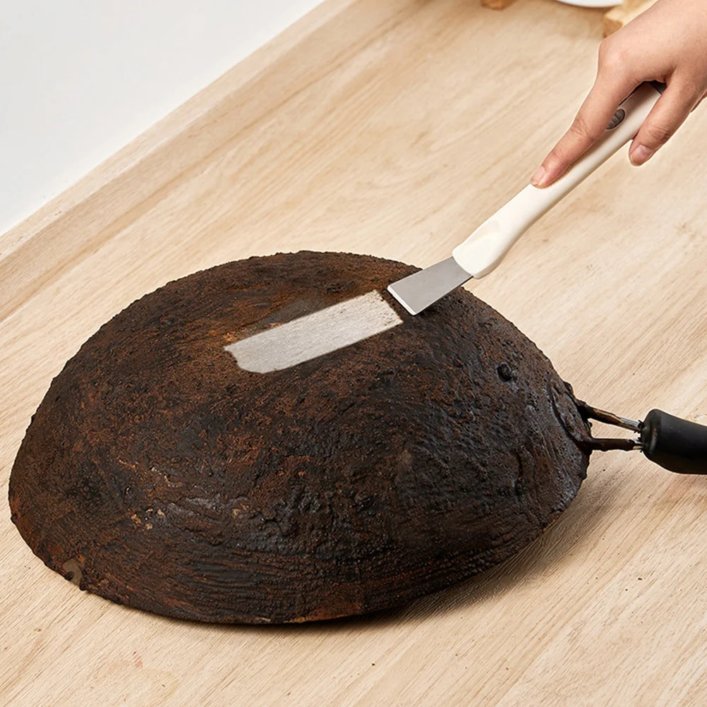 

Cooktop Cleaning Brush High Density Bristles Stove Scrubber for Kitchen Sink Cast Iron Pan Cleaner Household Use