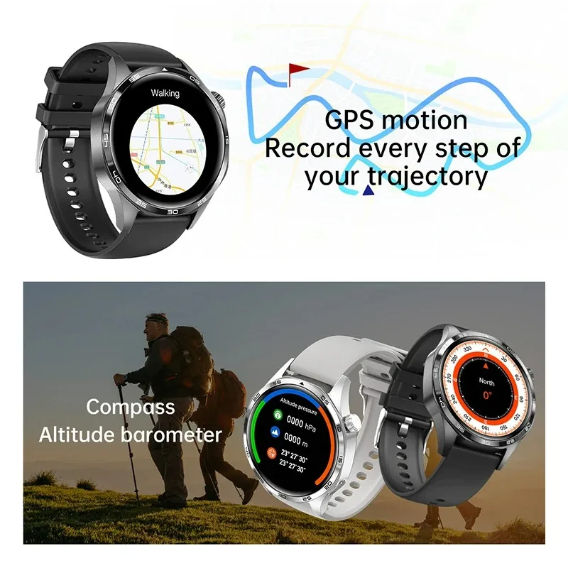 Xiaomi 2025 Новые GPS NFC Смарт-часы Мужчины 360*360 AMOLED Экран Сердечный ритм Bluetooth Вызов IP67 Водонепроницаемые мужские умные часы