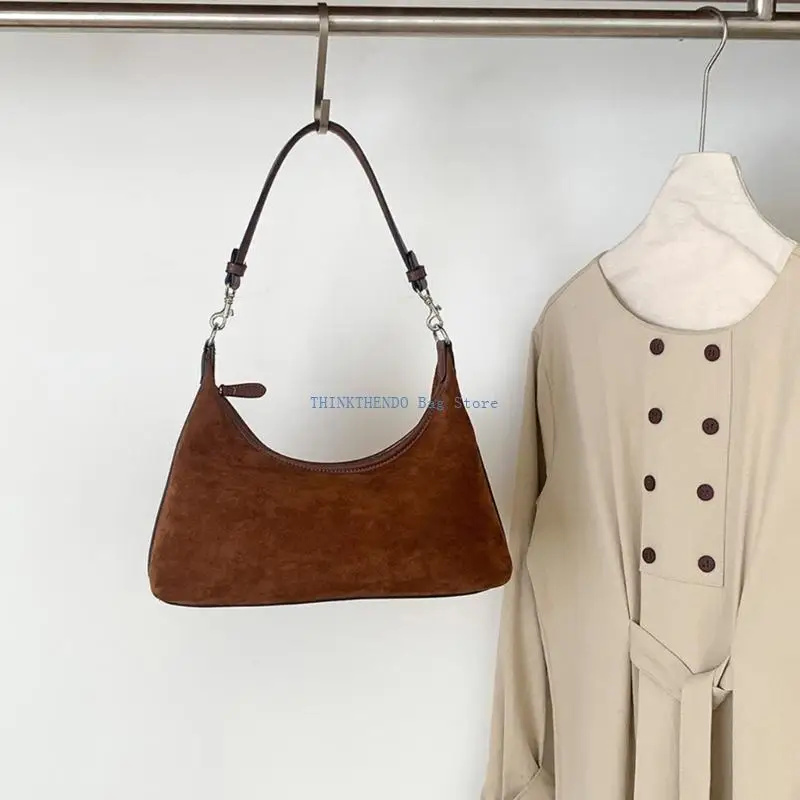 

340D Fashion Fabric Handbag for Women Spacious Shoulder Bag Unique Underarm Purse