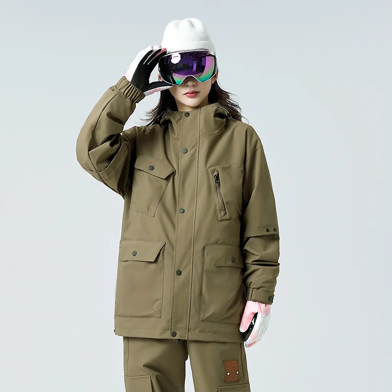 2024 New Outdoor Assault Suit Three in One Detachable Thick Waterproof Mountaineering Jacket for Women