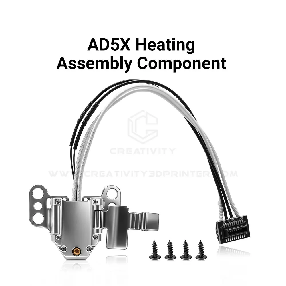 

AD5X Heating Assembly Kit with Heater Cartridge Thermistor Temperature Sensor for Flashforge AD5X Hotend