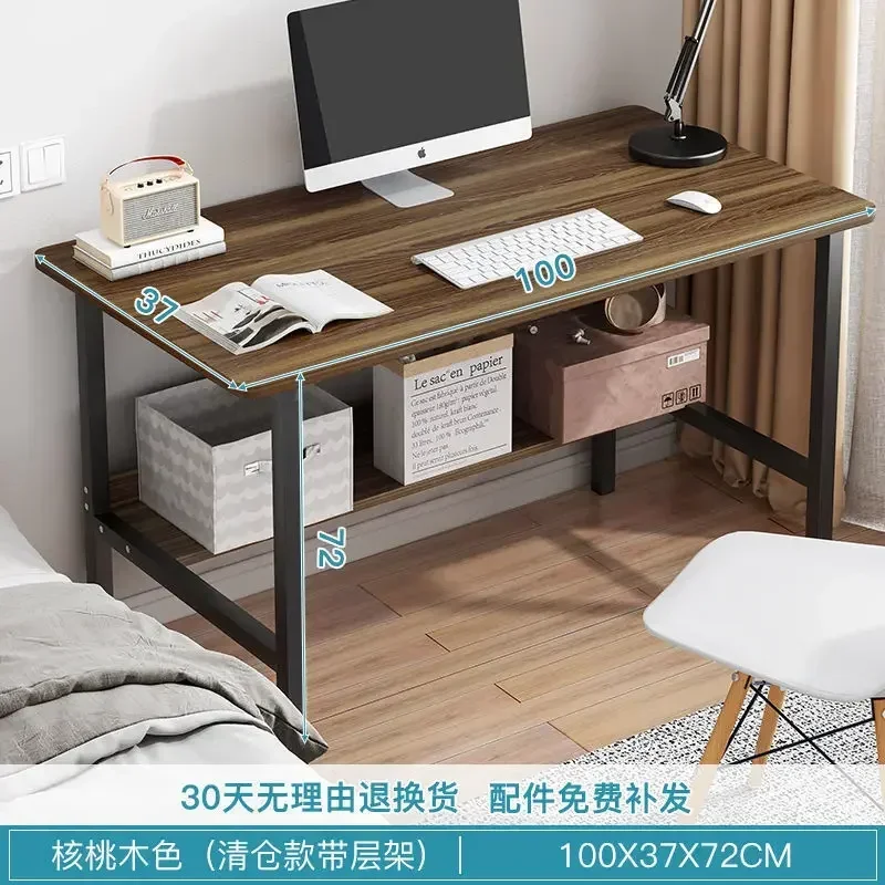 Home Computer Desk Desktop Small Apartment Simple Rectangular Bedroom Study Table Simple Student Office