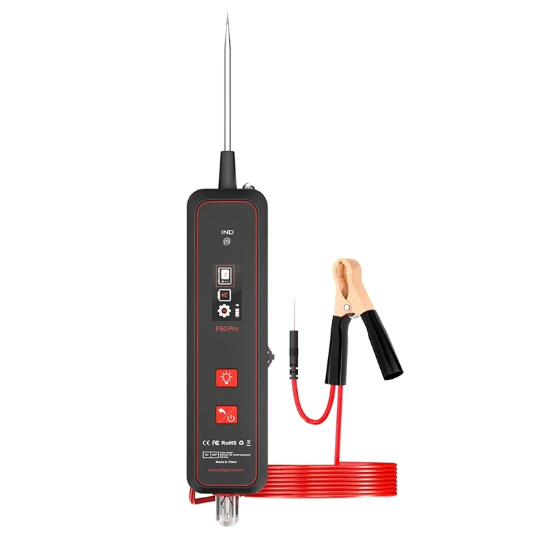 A60F-P50pro Mini Oscilloscope Automotive Circuit Tester Multifunctional 0-45V Circuit System Electrical  Tools