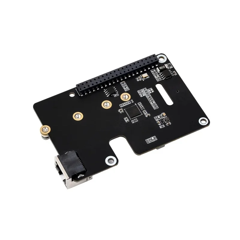 Raspberry Pi 5 PCIe To.2 NVME SSD And Gigabit Ethernet RJ45 HAT RTL8111H M_KEY 2230/2242/2260/2280