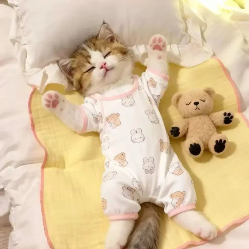 Cat and Dog Cute Warm Sleepwear Cat New Home Comfortable Four Legged Puppy Universal Super Cute
