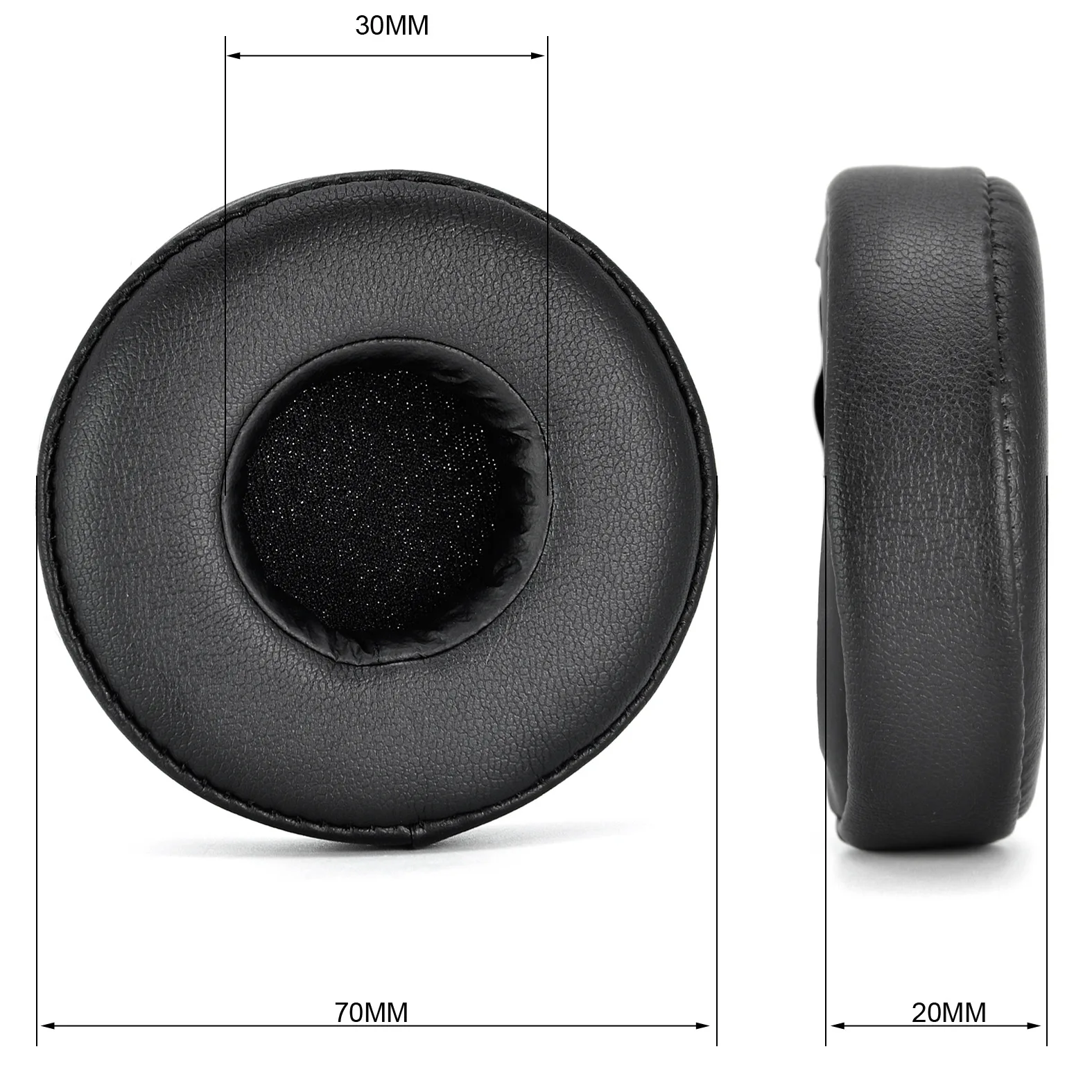 Replacement Ear Pads Earpad Cushion For Panasonic Technics RP-DJ1200, RP-DJ1205, RP-DJ1210 Headphones