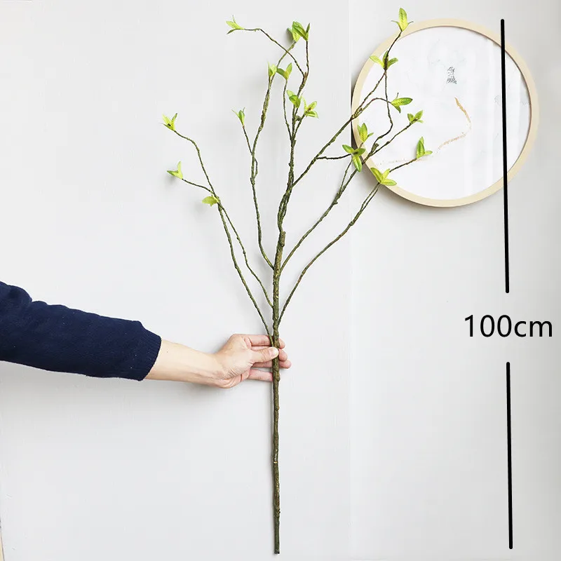 Neue künstliche Rattan-Rebe, simulierte grüne Pflanzen, langer Zweig für Zuhause, Wohnzimmer, Dekoration, Weihnachtsfeier, Hängedekoration – Detail 1