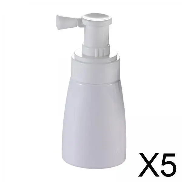 

Portable Refillable Powder Spray Bottle for Cosmetic Hair Fiber Application with Screw Cap for Salon