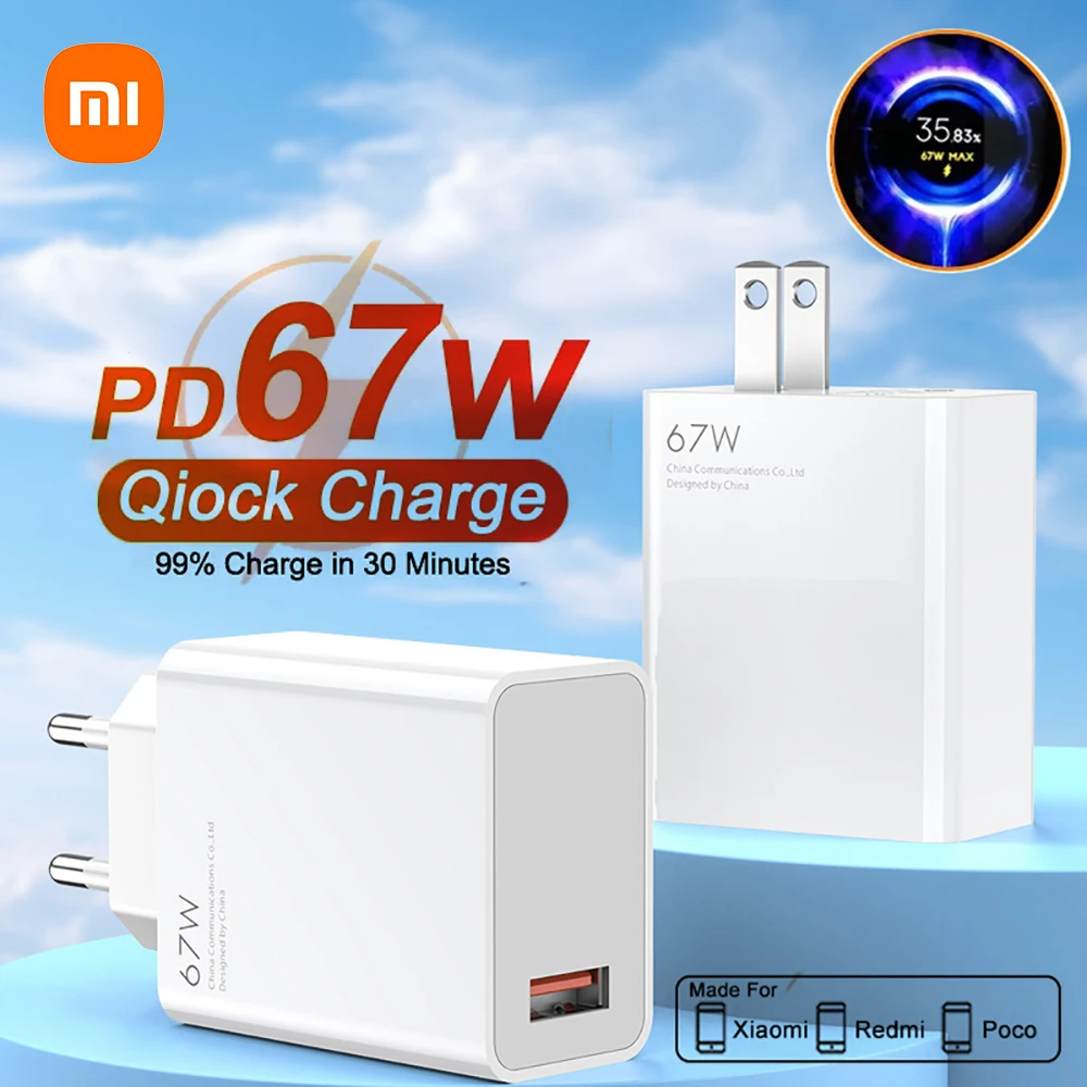 

Xiaomi Mijia 67W Turbo Fast Charger, вилка стандарта ЕС/США, 6A, 1/1,5/2 м, кабель типа C для Mi 11 12 13 14 Ultra Redmi K40S K50 Note 11 Pro