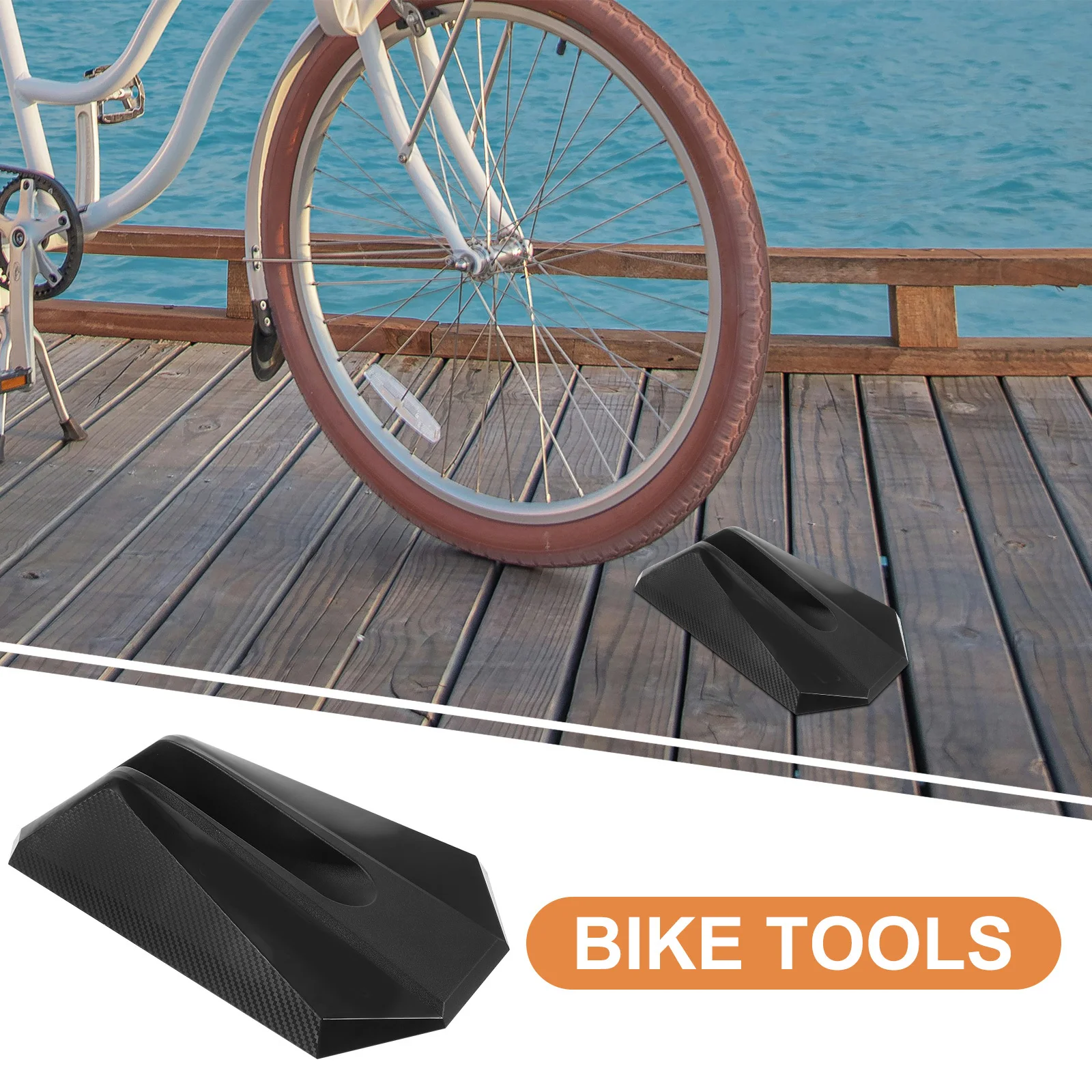 

Front Wheel Riser Block For Indoor Bike Trainer Stable Cycling Platform Non-Slip Bicycle Exercise Stand Training Mat Replacement