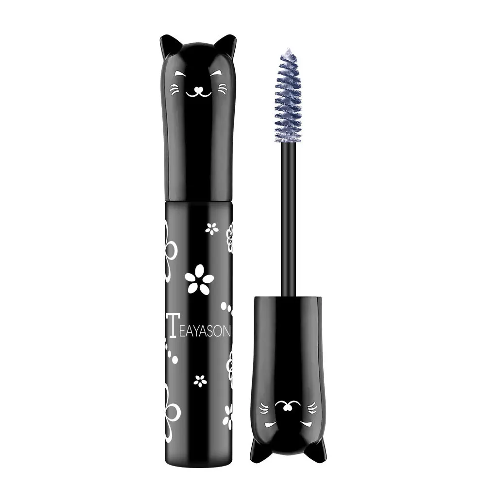 6 colori scintillanti mascara diamante luccicante glitter mascara allungamento colorato trucco spesso ciglia curling eye lash cosmetico