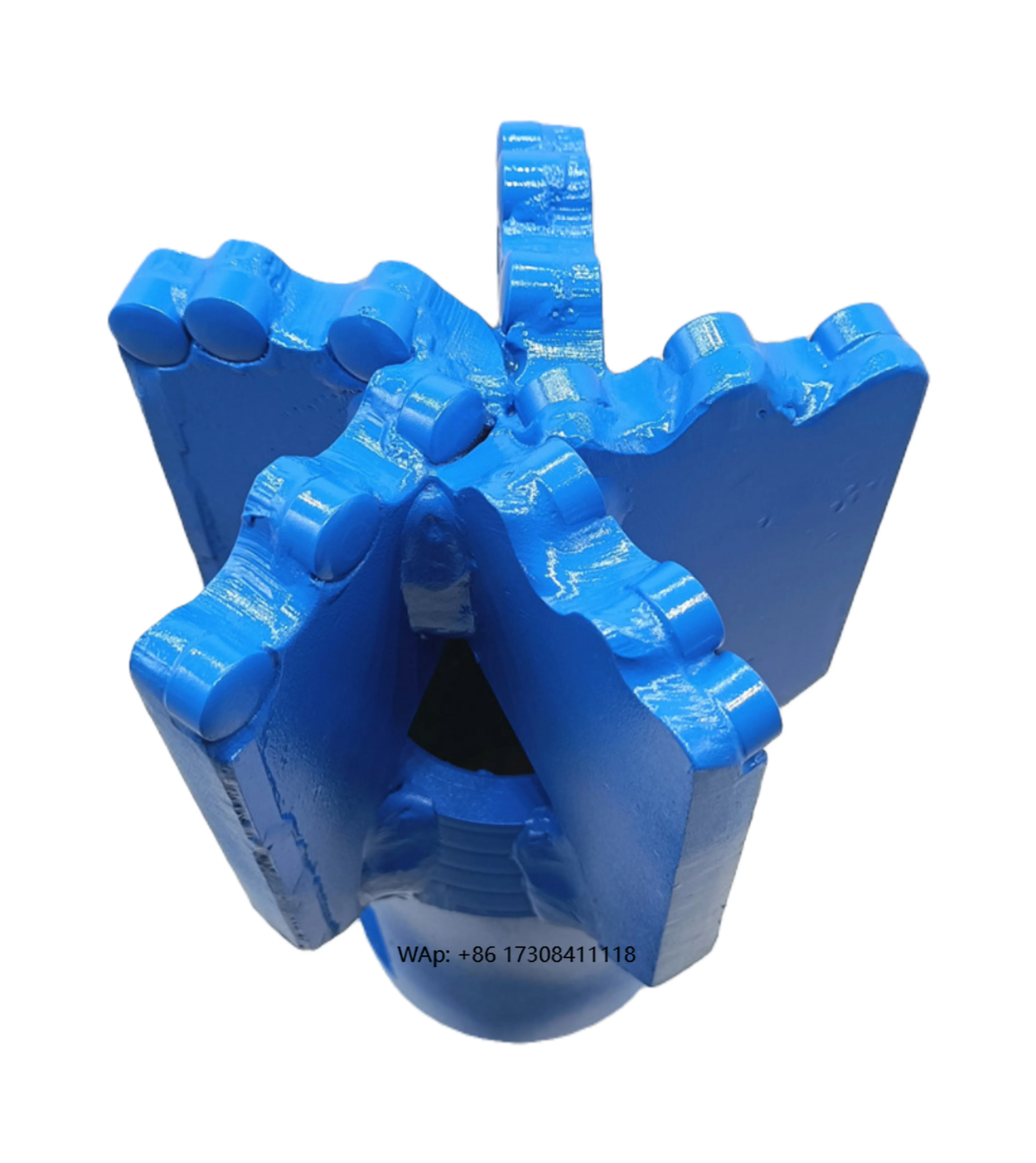 

140# Five-wing groove PDC Drag Bit Thread 1 7/8'' API REG PIN Diamond PDCs Offer Superior Drilling Performance