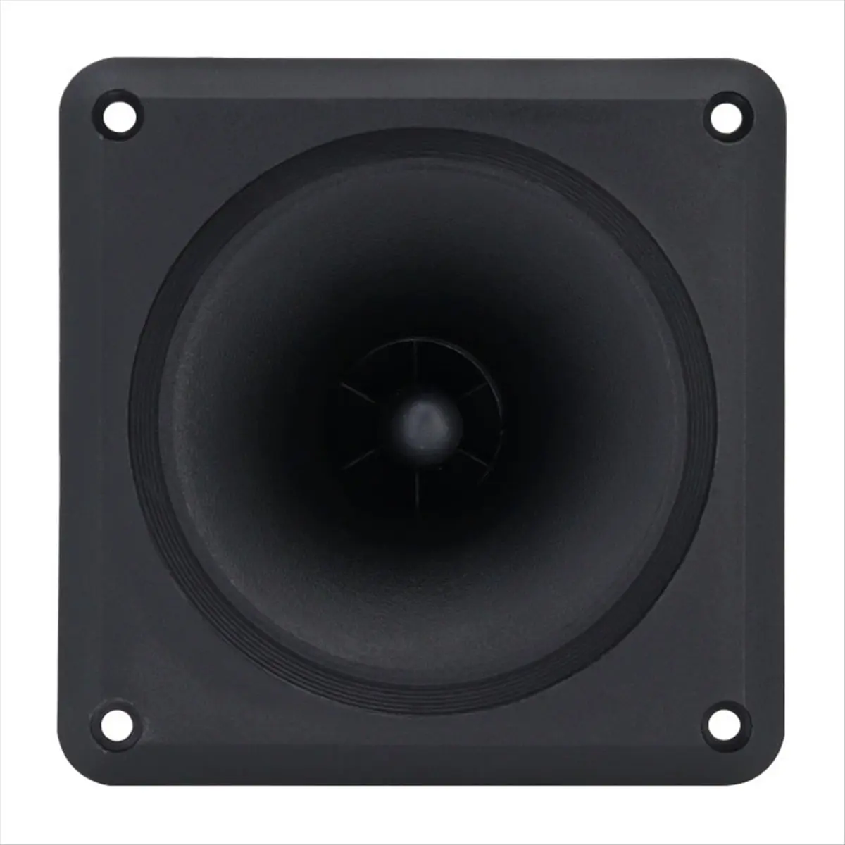 OKgood 4PCS 4 Inch 110x110mm Square Horn Tweeter Stage Speaker Piezoelectric Ceramic High Power Speaker Accessories 2.2k-27khz