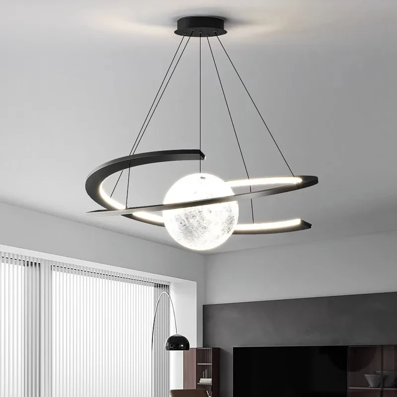 Nordic Home Decor żyrandole do jadalni połysk wisiorek światła lampy wiszące do oświetlenia sufitowego Fxture oświetlenie wewnętrzne