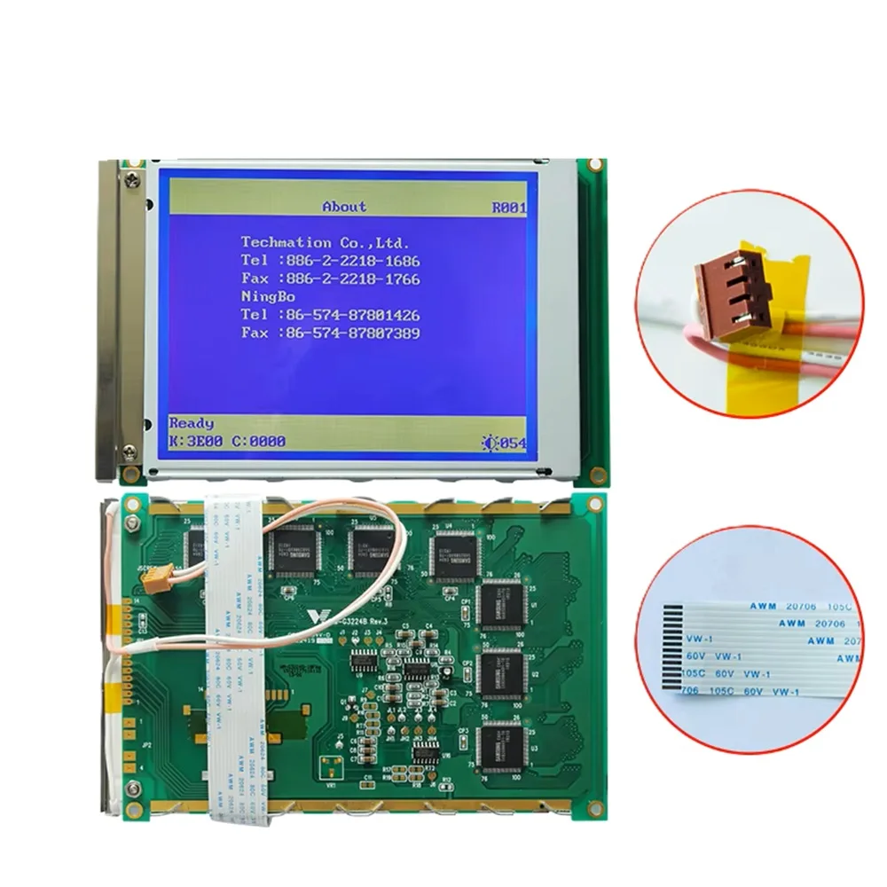 Bay Fire Alarm Controller Mainframe 320240 LCD Display JB-QT-GST5000/500