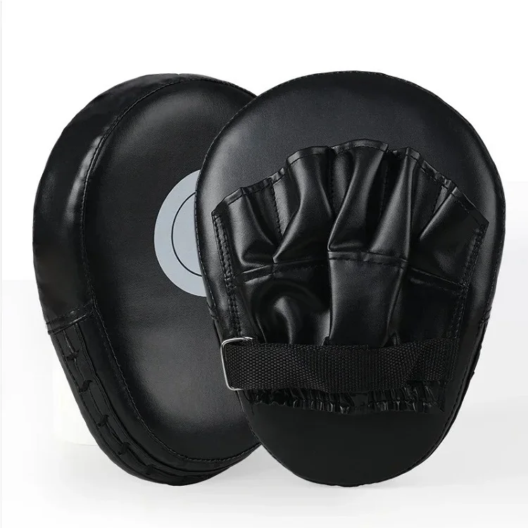 1 Stück Kickbox-Handschuh-Pad, Schlagziel, PU-Leder, Karate, Muay Thai, Sanda Trainingsausrüstung, Verstellbarer Riemen für Erwachsene und Kinder – Detail 5