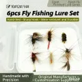 Señuelos de pesca con mosca con caddisfly seca libélula Topwater - imagen 4