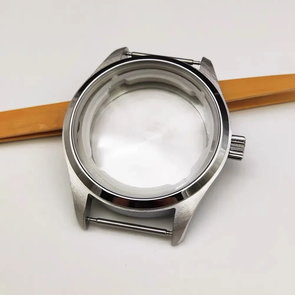 Watch Modification Accessories Mechanical Case Suitable for NH35/36 Movement Substitute Pilot 40MM Top High Stainless Steel Case