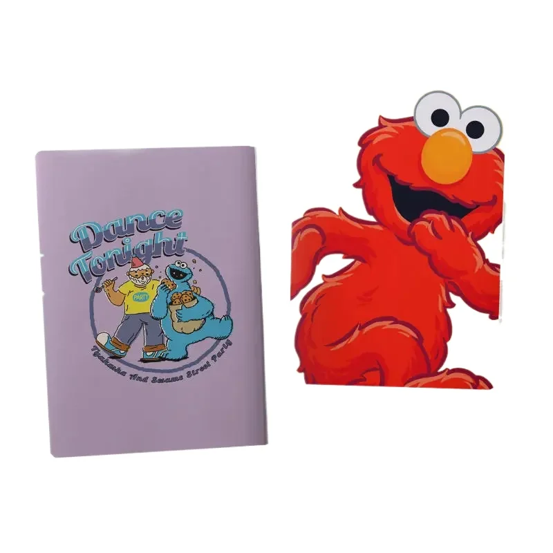 Sesame Street ELMO student Notebook Anime BIG BIRD Cartoon A5 Soft Cover Notepad cartoon office supplies stationery wholesale