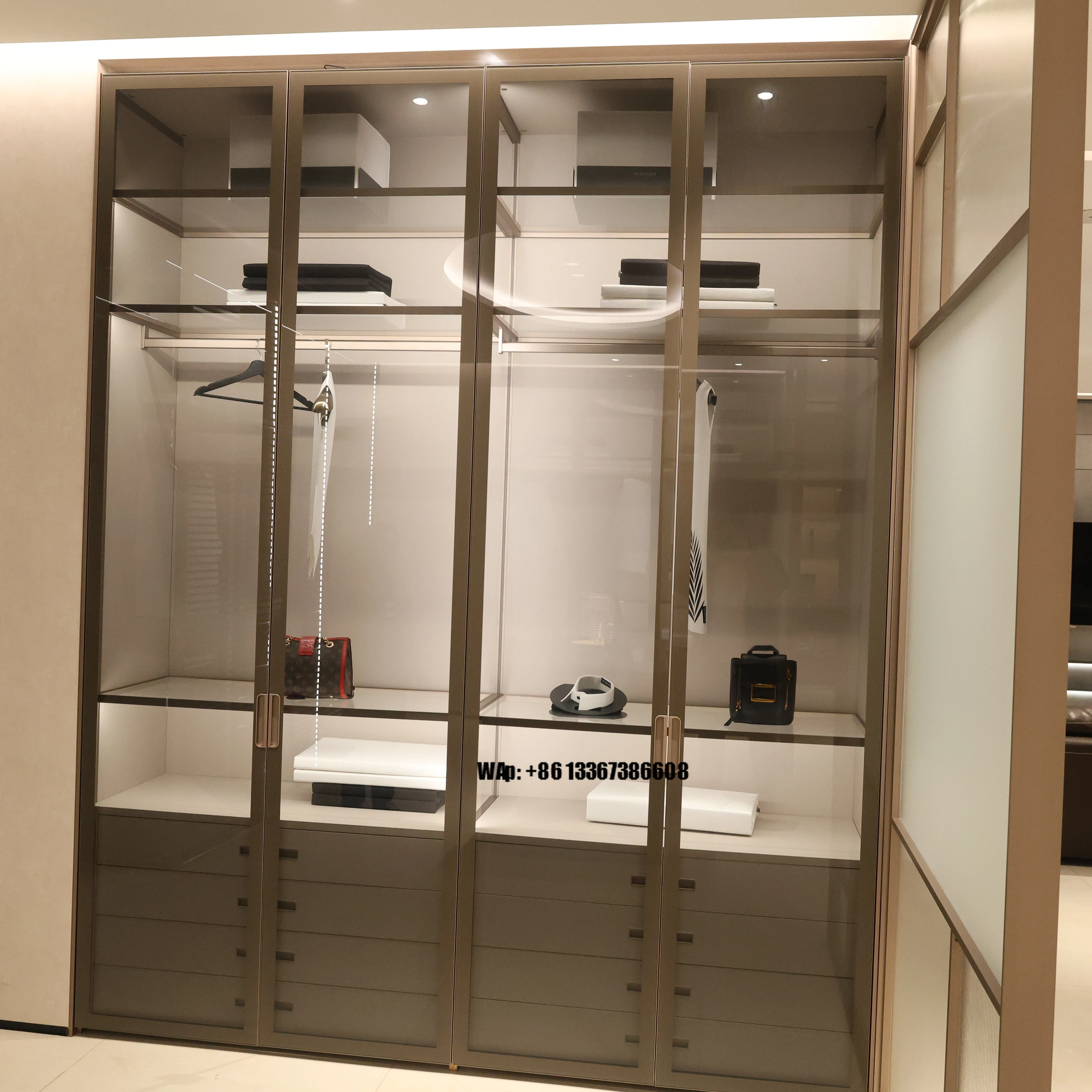 

Minimalist Design Aluminum Glass Swing Door Frame Hinge System Home Interior Installation Hardware Kit for Kitchen Accessory