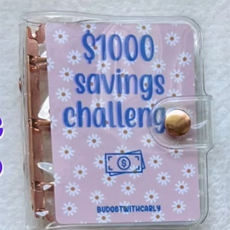 Money Saving Challenge Binder Budget Planner Savings Challenge 2023 New Budget Book Binder $150 300 500 1000 Savings KXRE