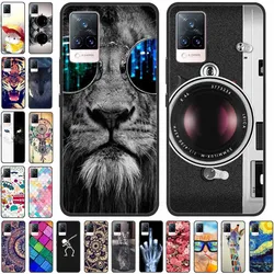 Soft Case For vivo V21 5G V21E V2027 Y11S Y12S V20 V2025 Silicone Painted Cover Lovely TPU Shells for VivoV20 V 21e Fundas