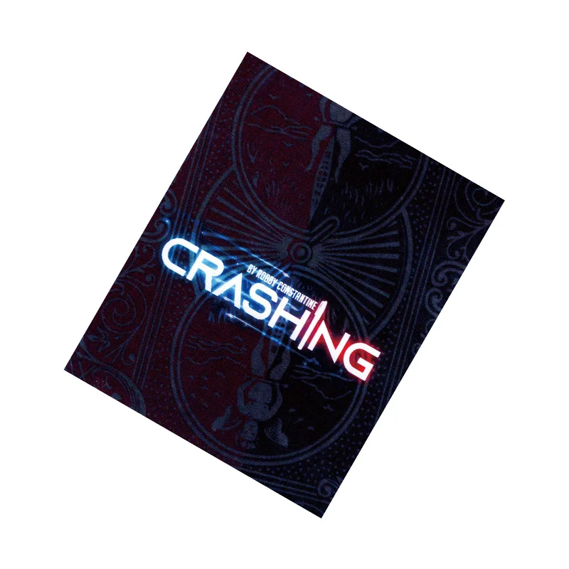 CRASHING โดย Robby คอนสแตนตินเริ่มต้น Mentalism,แปลกและ Psychokinesis Performer Close Up Magic Illusions การ์ด Magic Props