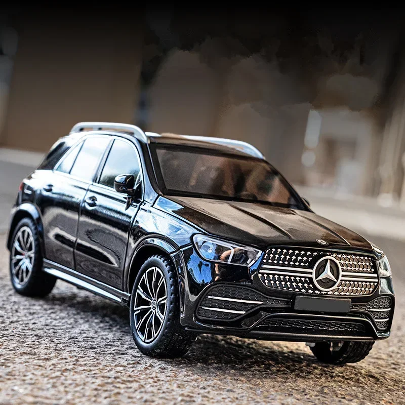 

1:24 GLE GLE 350 300 450 Alloy Car Model Diecast Metal Toy Off-road Vehicles Car Model Simulation Sound and Light Childrens Gift