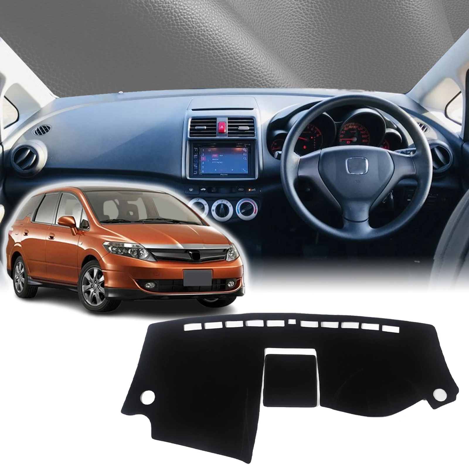

fit for Honda Airwave 2005 2006 2007 2008 2009 2010 Accessories DashMat Sunshade Dashmat Dashboard Cover Pad Protective Carpet