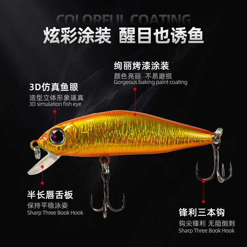 Fishing Lure  5.8cm 5g Floating Water Mini Minnow Hard Lure Artifical Small Crankbait Pencil Wobblers Hard Bait
