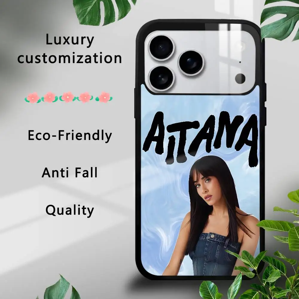 

Popular Singer A-Aitana Phone Case For IPhone 17 16 15 14 13 12 11 Pro Xs Max Mini Plus Celulares Hard Funda