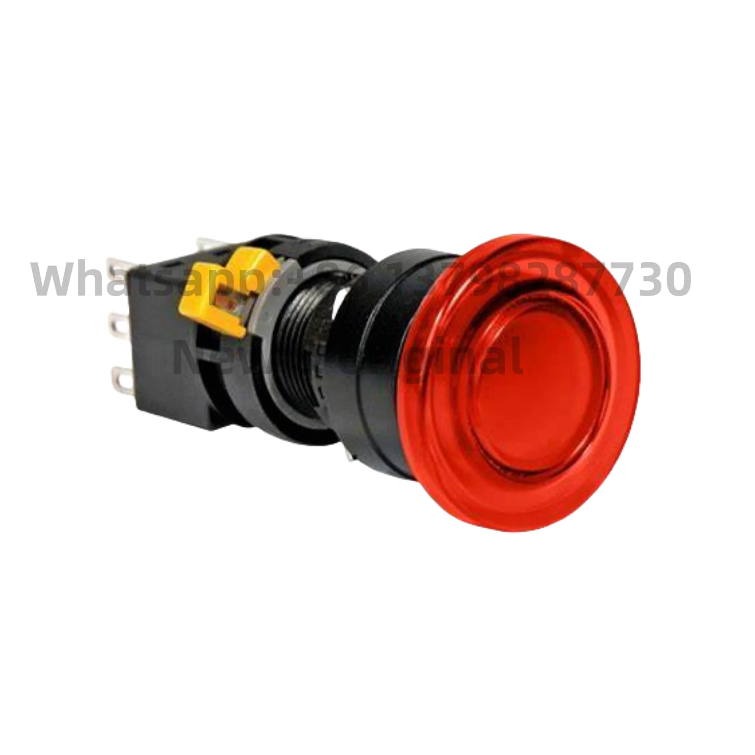 New original 16MM button switch HA1B-M3C1V green red black white blue Yellow mushroom head welding foot