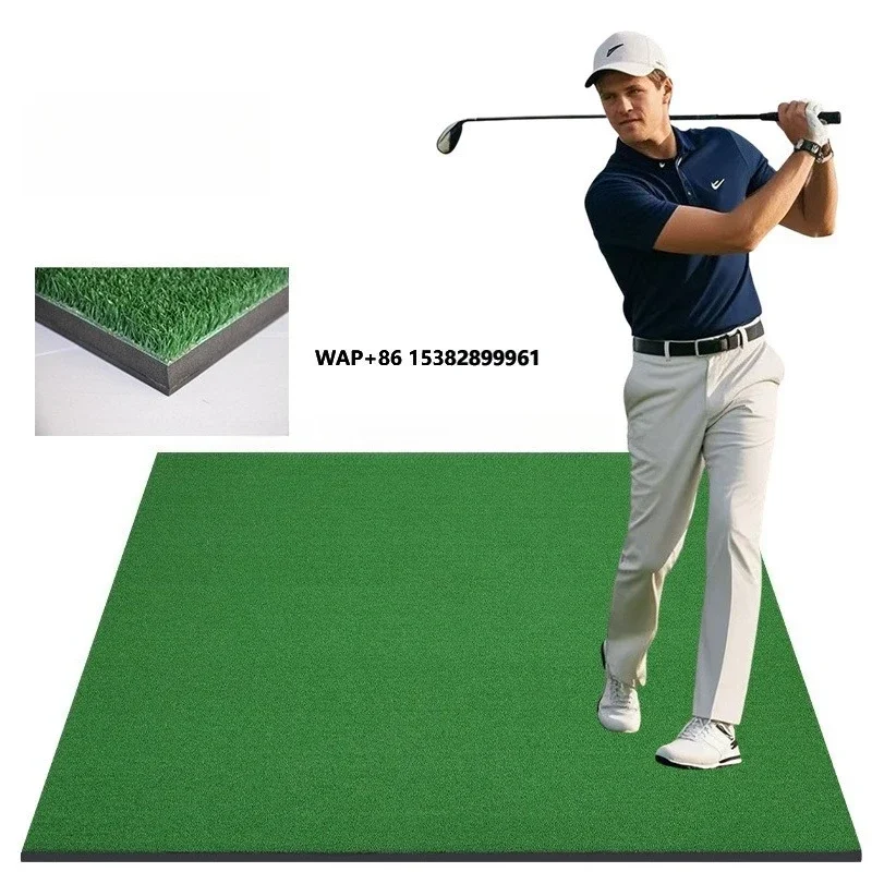 Rubber Base Golf Mat Durable Golf Hitting Mat for Driving Range Golf Hitting Mat