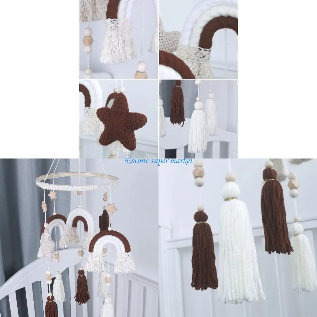 090b ทำด้วยมือตกแต่งตกแต่งตกแต่งแขวนจี้สำหรับห้องนอนเด็กห้องเด็ก