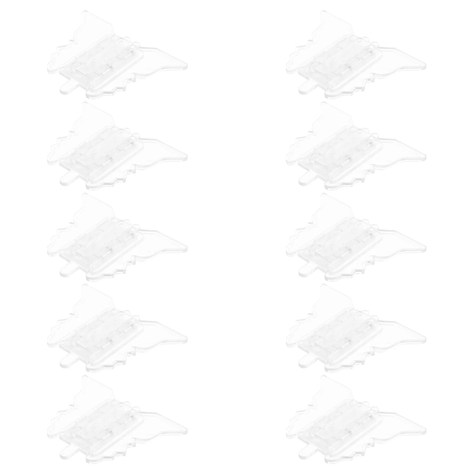 

10pcs Child Safety Locks Transparent Sliding Window Latch Baby Proof Door Window Security Locks For Kids Home Use