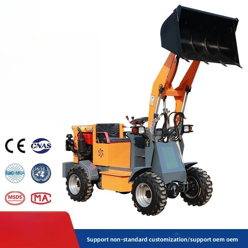 25 horsepower four-wheel drive loader 32 horsepower small forklift electric loader