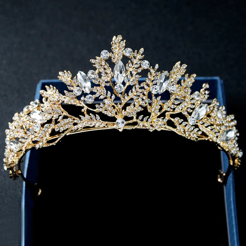 

1 шт., свадебный обруч для волос с короной и стразами, аксессуары для волос на свадьбу, день рождения, вечерние головные уборы для женщин и женщин, свадебный головной убор