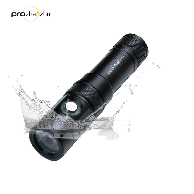 Aluminum Alloy Scuba Diving Flashlight SST20 1000 Lumen LED Type-C Charging 21700 Built-in Backup Light For Scuba Diver